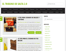 Tablet Screenshot of eltribunosalta.com.ar